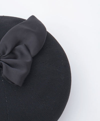 Ribbon Design Mesh Beret