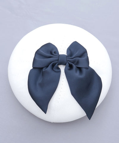 Ribbon Design Mesh Beret