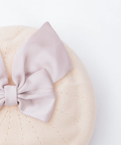 Ribbon Design Mesh Beret