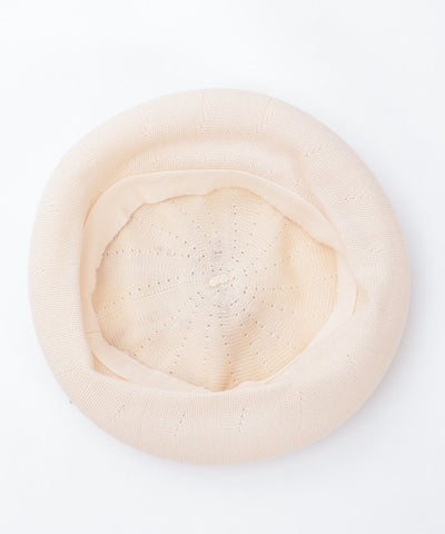 Ribbon Design Mesh Beret