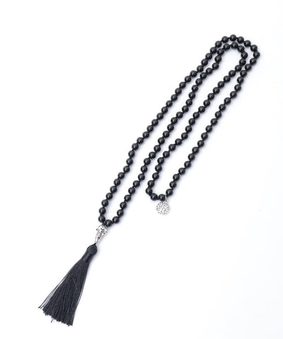 Tassel & Prayer Beads Necklace