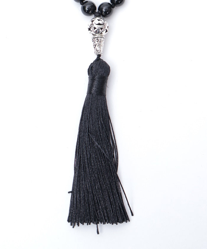 Tassel & Prayer Beads Necklace