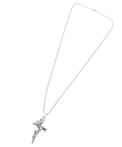 Rose & Cross Necklace