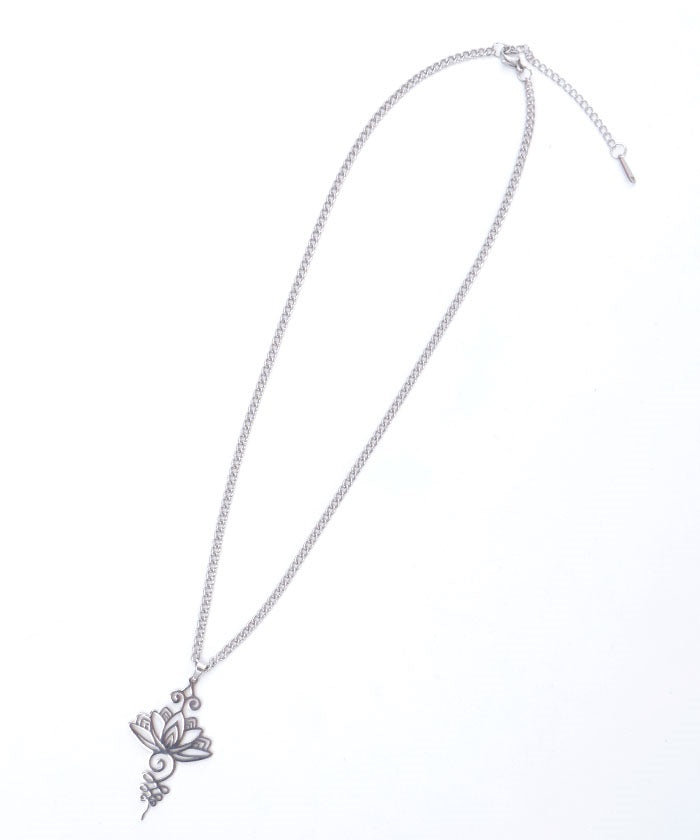 Lotus Motif Necklace