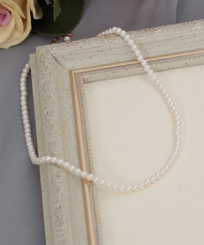 4mm Pearl Necklace