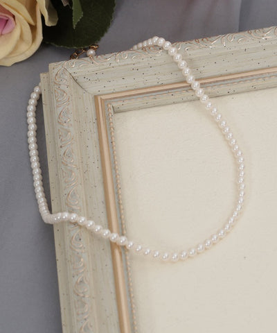 4mm Pearl Necklace