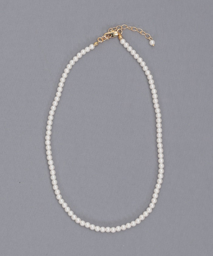 4mm Pearl Necklace