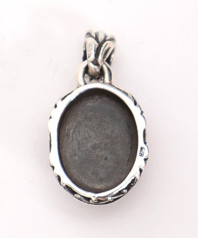 Silver 925 Stars Cameo Pendant