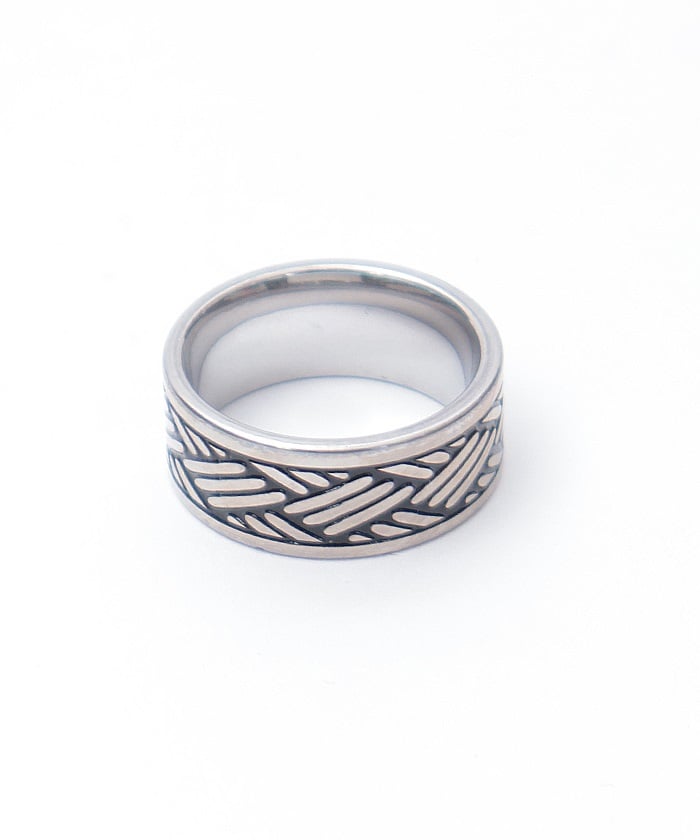 Geometric Pattern Ring