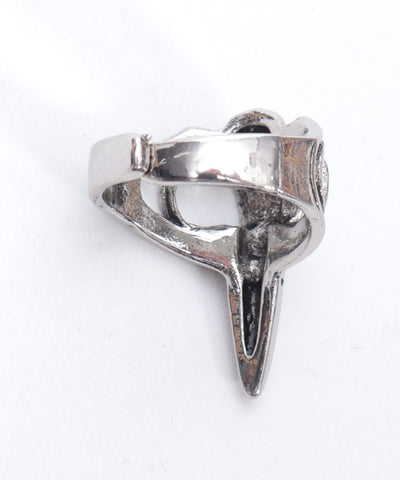 Crow Skull Motif Ring