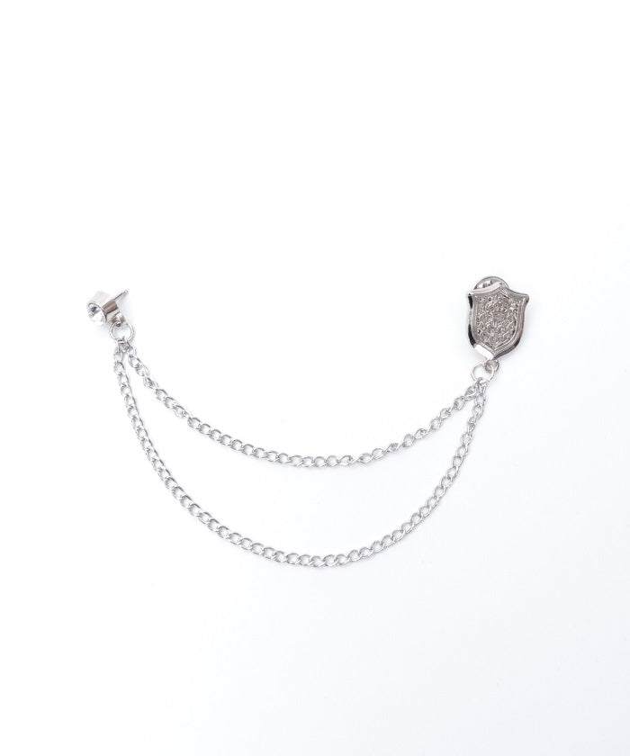 Chain Lapel Brooch