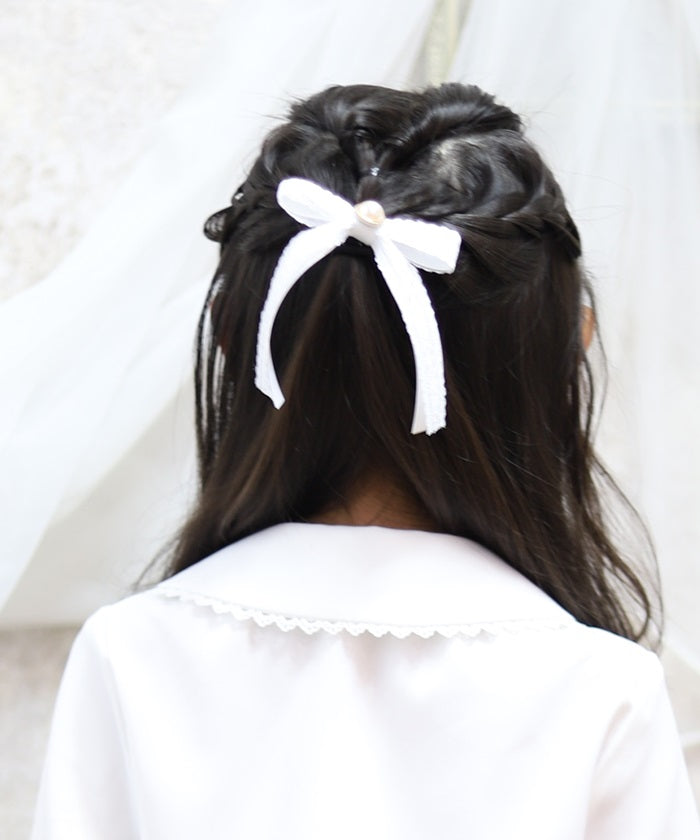 Lace & Ribbon Hair Tie Set