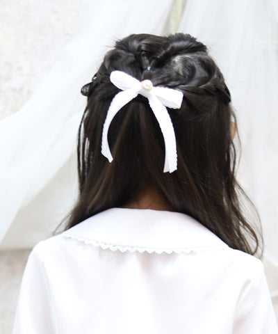 Lace & Ribbon Hair Tie Set