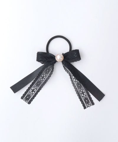 Lace & Ribbon Hair Tie Set