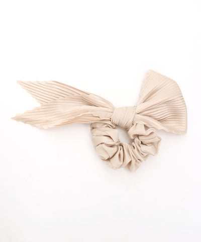 Satin Hair Ribbon Scrunchie