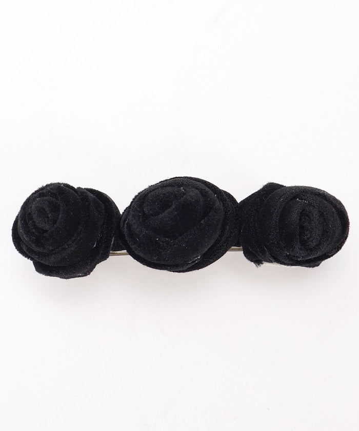 Velour Rose Clip