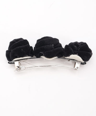 Velour Rose Clip