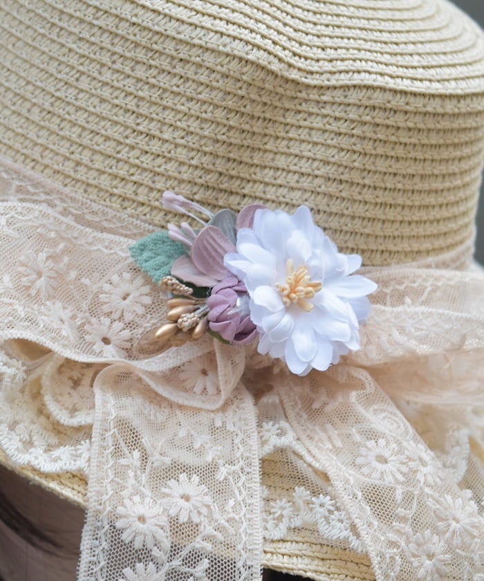 Flower Motif Clip