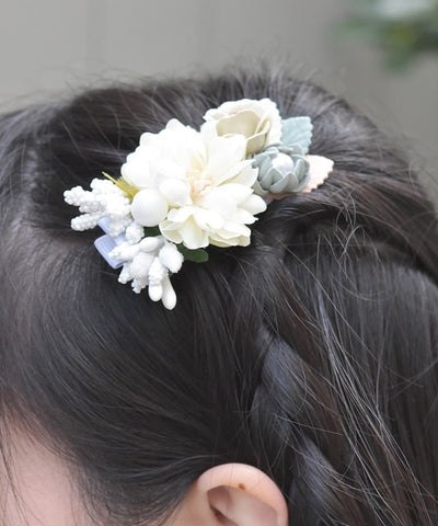 Flower Motif Clip