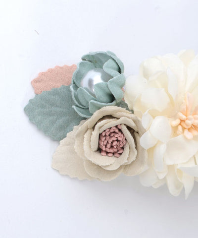 Flower Motif Clip
