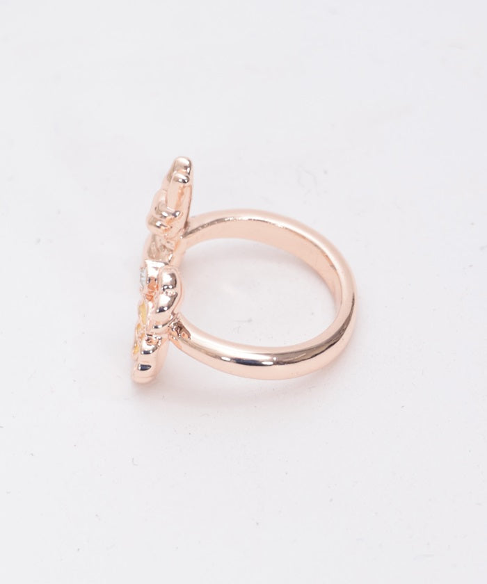 Rabbit & Flower Ring