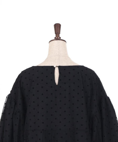 Flocky Dot Pullover