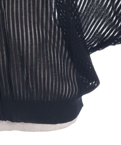 Mesh Dolman Cardigan