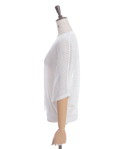 Mesh Dolman Cardigan