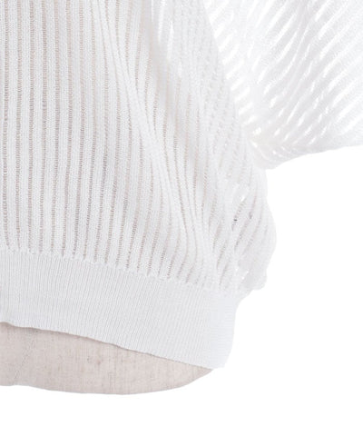 Mesh Dolman Cardigan
