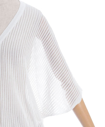 Mesh Dolman Cardigan