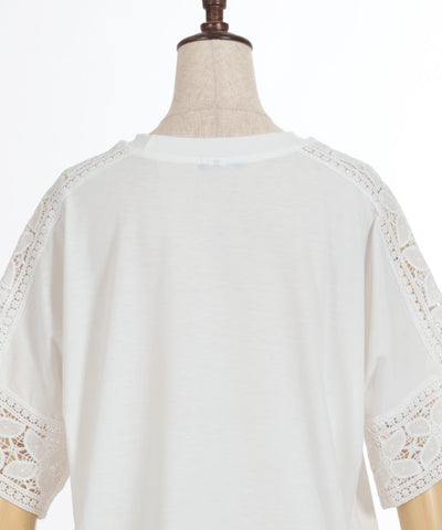 Lace Design T-Shirt