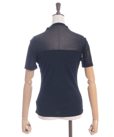 Sheer Short-Sleeved Top