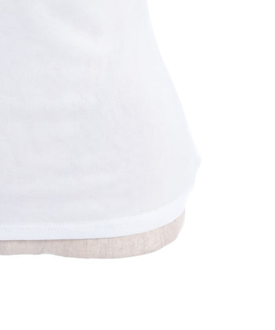 Sheer Short-Sleeved Top
