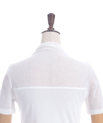 Sheer Short-Sleeved Top