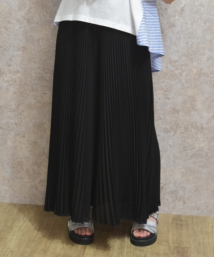 Chiffon Pleated Pants