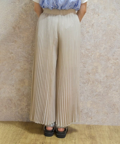 Chiffon Pleated Pants