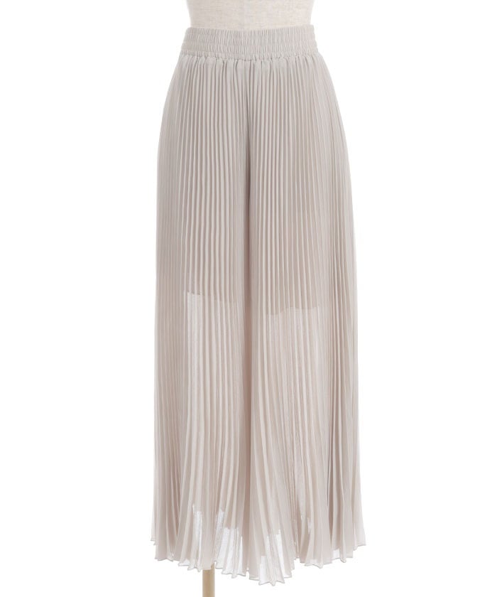 Chiffon Pleated Pants