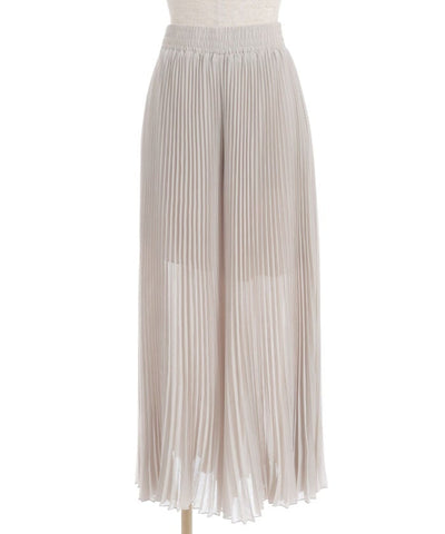 Chiffon Pleated Pants