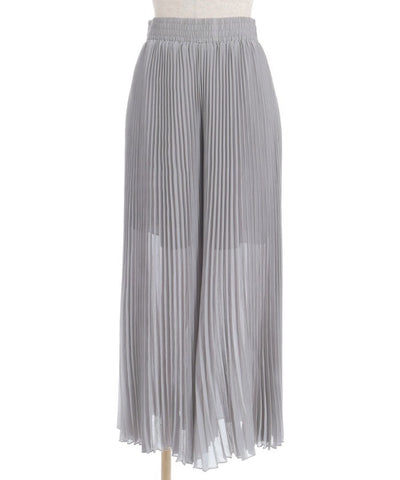 Chiffon Pleated Pants