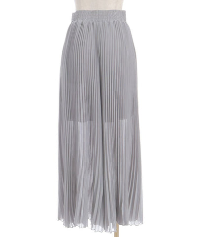 Chiffon Pleated Pants