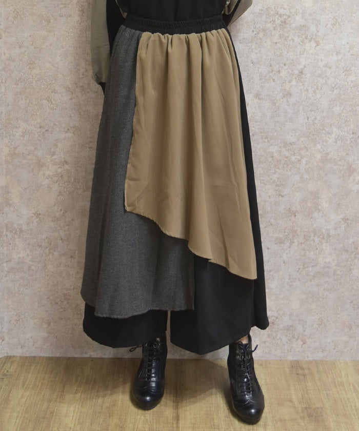 Asymmetric Layered Pants