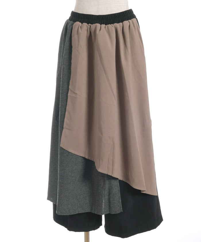 Asymmetric Layered Pants