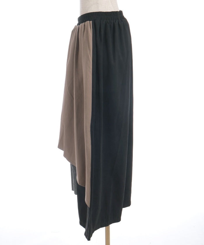 Asymmetric Layered Pants