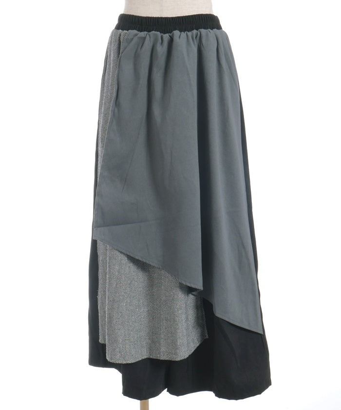 Asymmetric Layered Pants