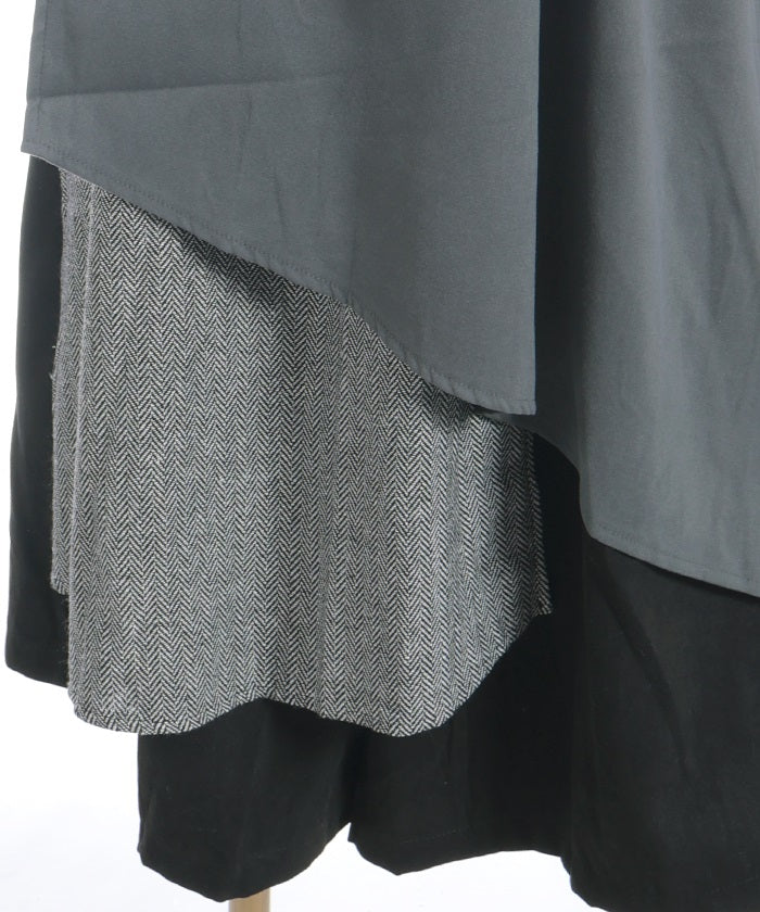 Asymmetric Layered Pants