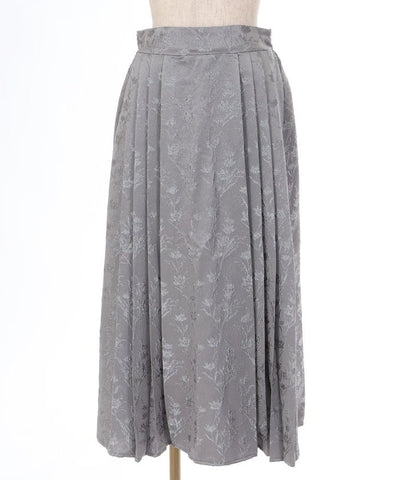 Jacquard Tuck Skirt (Time-limited Price)