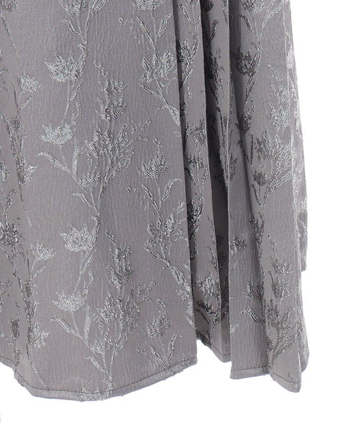 Jacquard Tuck Skirt (Time-limited Price)