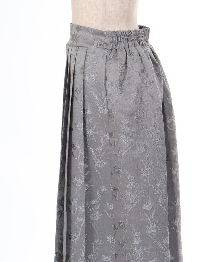 Jacquard Tuck Skirt (Time-limited Price)