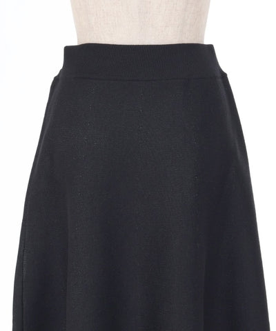 Panel Print Knit Skirt