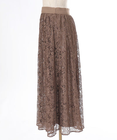 Lace Flare Skirt